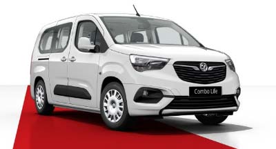 Vauxhall Combo Life - Available In White Jade